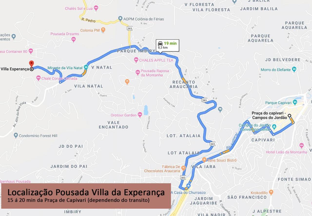 Villa Da Esperanca Campos do Jordao Luaran gambar